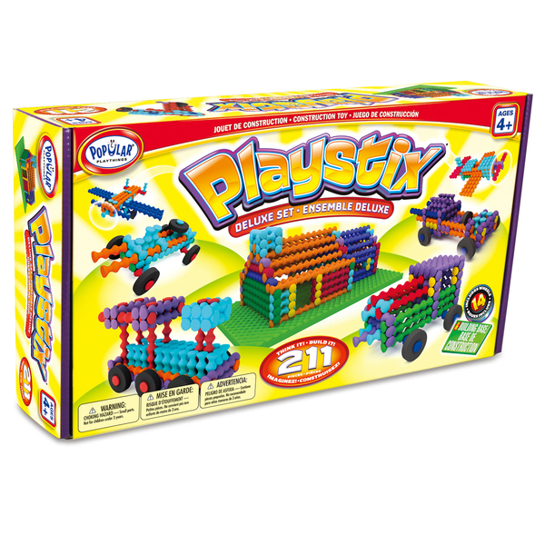 Popular Playthings Playstix® 211-Piece Deluxe Set PPY90001
